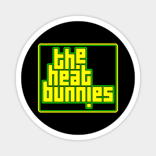 Yellow & Green Heatbunnies Logo Magnet